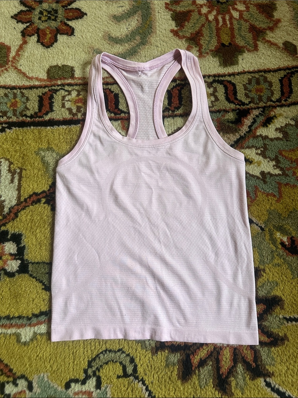 Pale pink Lululemon Racerback Tank